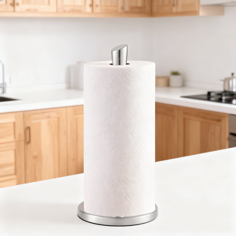 Porte-papier essuie-mains en acier inoxydable