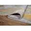 Tapis géométrique jaune / gris / ivoire Abbate-10110478