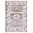 Rectangle Markes Southwestern Power Loomed Polyester Area Rug in Beige/Gray/Brown-692096443