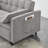 54.30"Double Two-Seat Casual Sofa With Pull Out Bed, Living Room Furniture-1396891566-1396891580