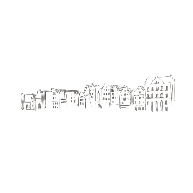 «Eyrun Travel S croquis IV sur toile» par Annie Warren, H 24 po x l 36 po