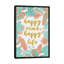 « happy mindate happy life », impression sur toile-29681284-74413633-74413634