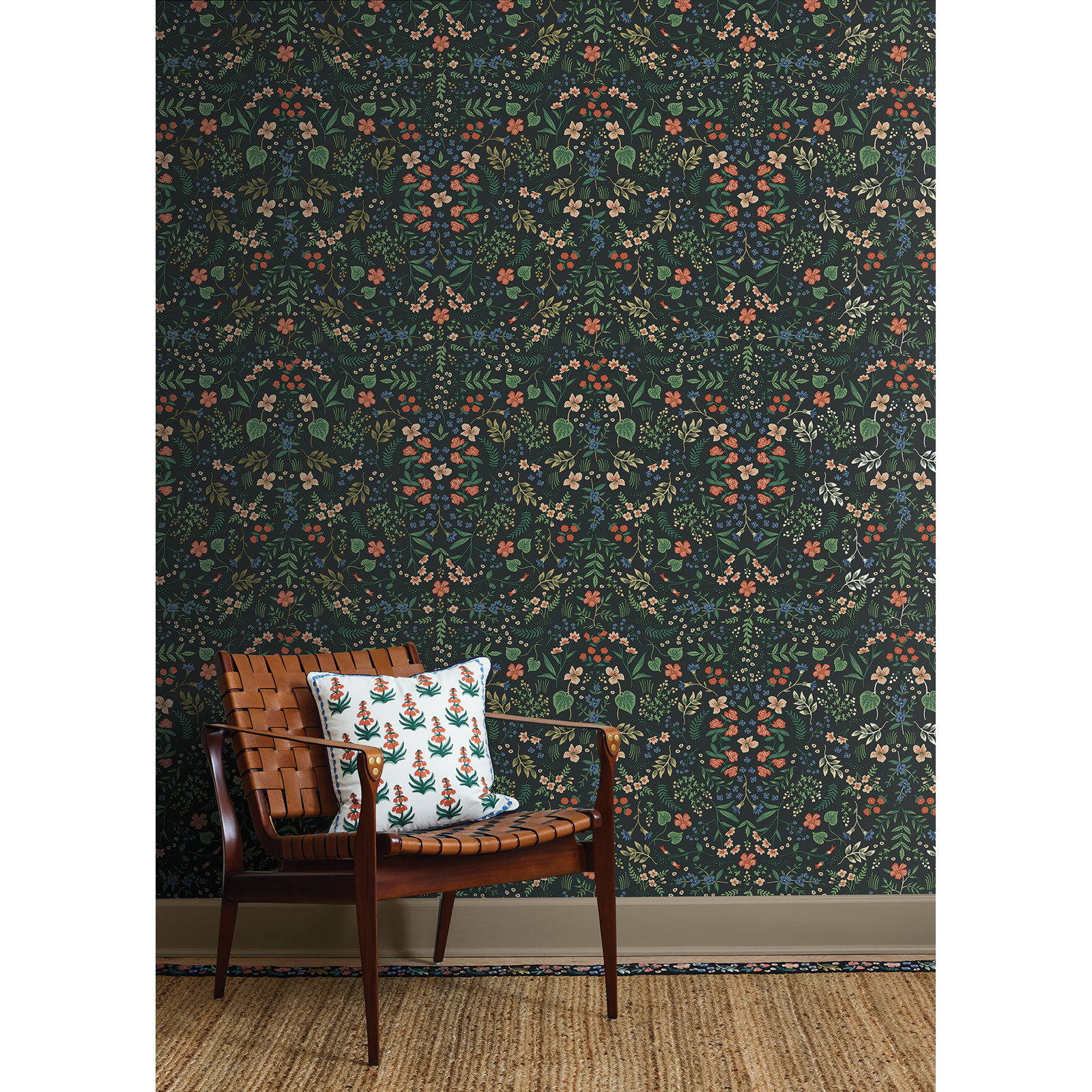 Wildwood Peel and Stick Wallpaper, Black