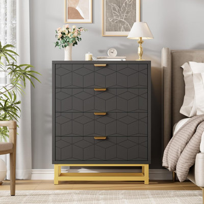 23.6 cm W Chest of 4 Drawers