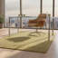 Aadi Geometric Hand-Knotted Wool Yellow/Beige Area Rug-1887694620