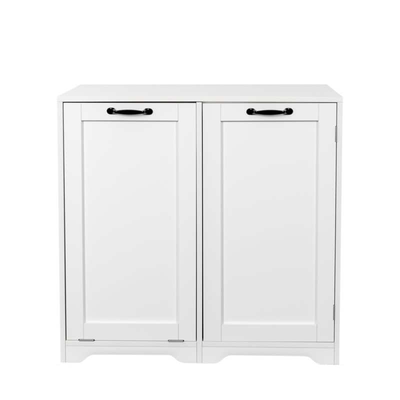 Armoire de buanderie avec portes et tablette
