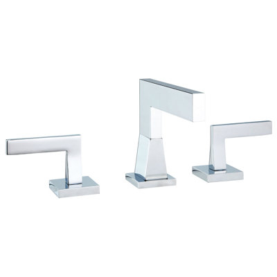 Crisp Widespread Faucet Bathroom Faucet with Drain