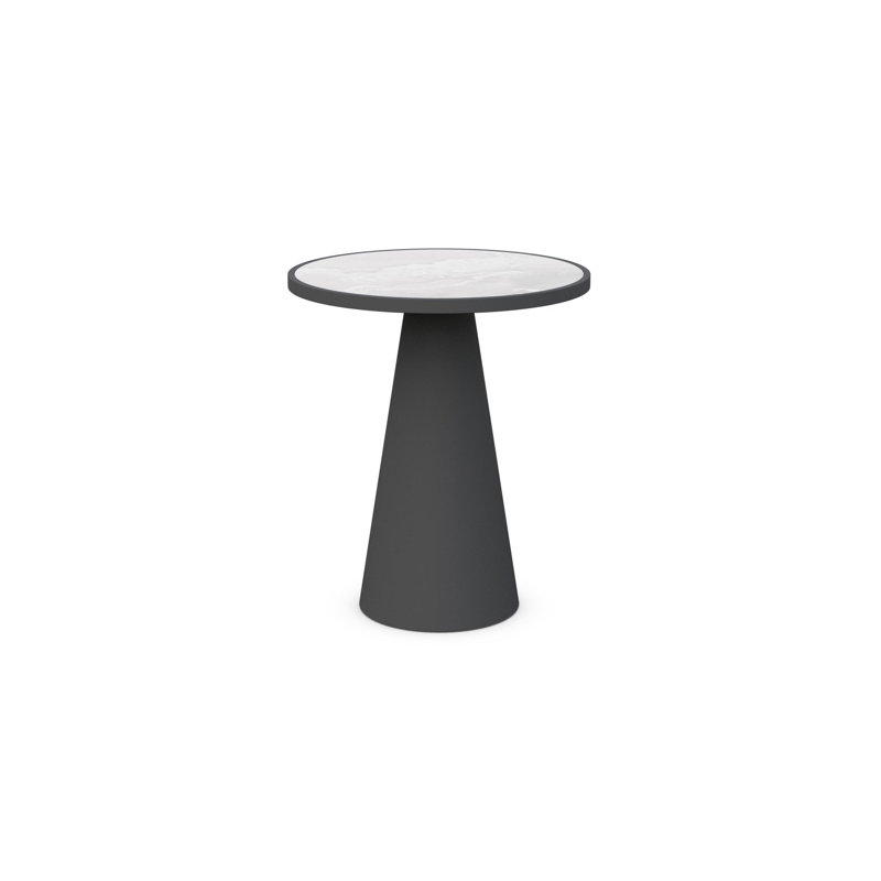 Leon Bar Table - Dekton Top, Helena, Charcoal
