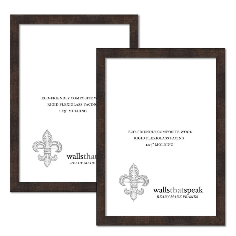 Cadre photo pour photos, affiches ou œuvres d'art de casse-têtes (paquet de 2), L 14 po x H 28 po, Blanc