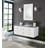 Ralph 48" Wall Mounted Vanity with Palissandro Blue Marble Top, Pre Assembled