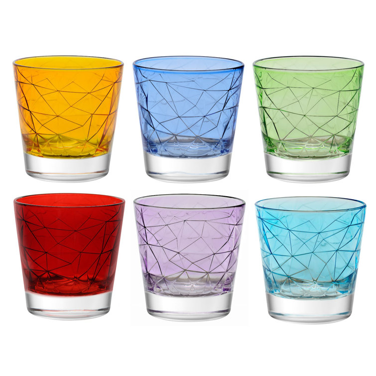 Majestic Crystal 6 - Piece 11.5oz. Glass Drinking Glass Glassware Set