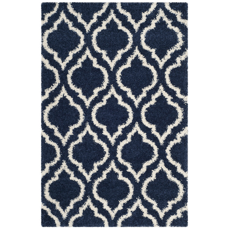 Darrold Hudson Shag Performance Geometric Rug