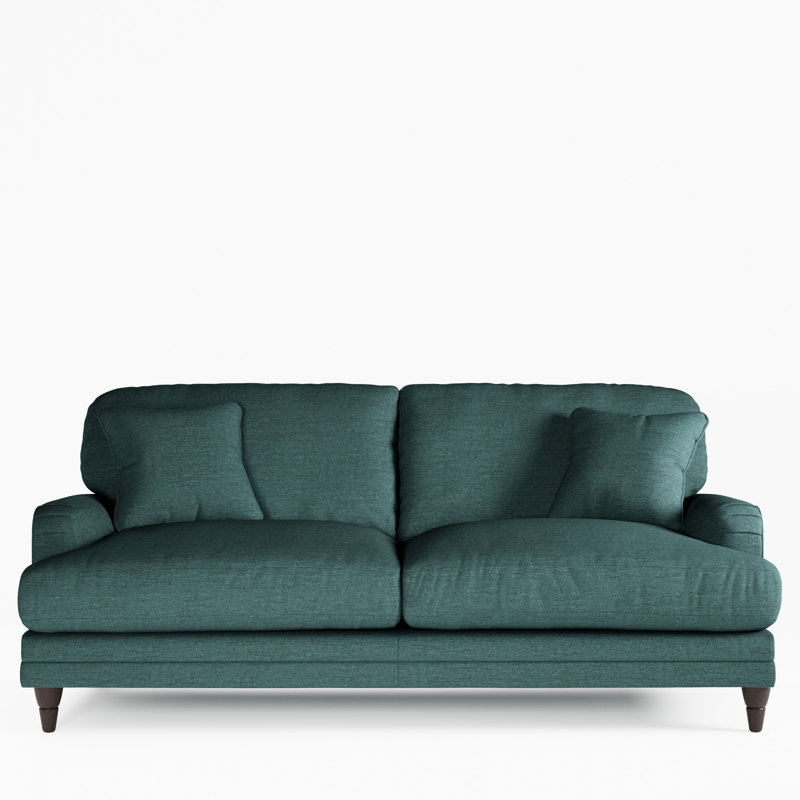 Adaku 3 Seater Sofa , Burnished Beech, Teal