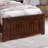 Francoise Solid Wood Low Profile Platform Bed with Matching Footboard-634266276-634266278