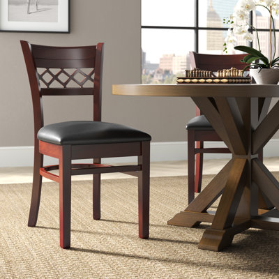 19'' H Upholstered Beech Side Chair