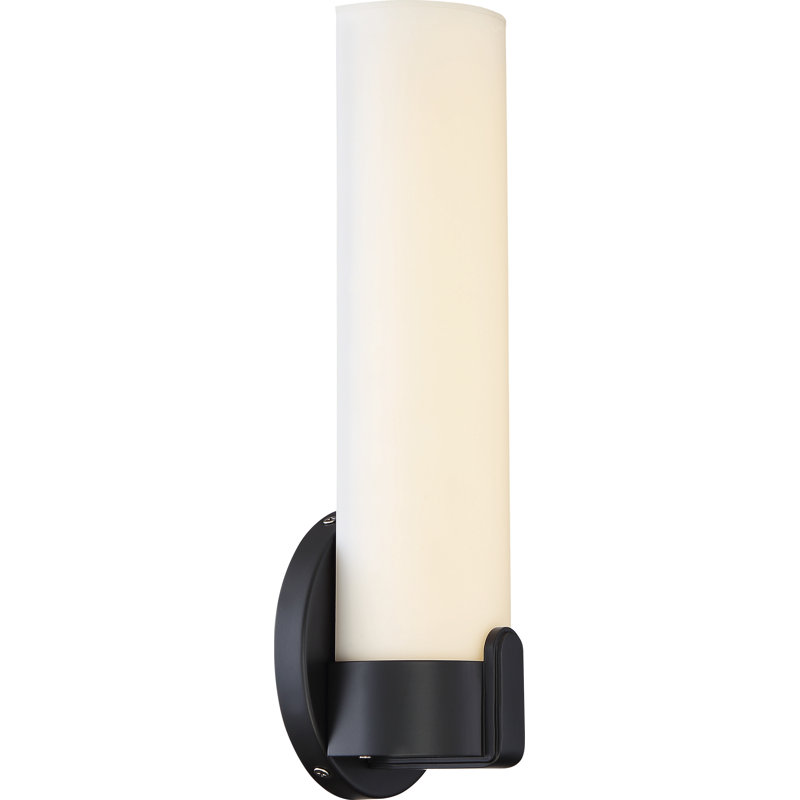 Deca LED Flush Mounted Sconce, Aged Bronze