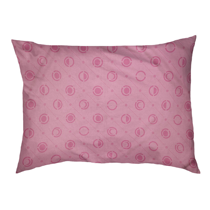 Coussin intérieur pour chien moon phases Chenault, Petit (l 28 po x P 6 po x H 18 po), Rose clair