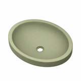 Tolosa Stone Handmade Oval Drop-in Bathroom Sink