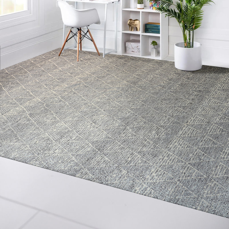 Nomad Wool Geometric Area Rug, Rectangle 10' x 14'