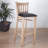 Lismore Upholstered Counter Stool with Solid Wood Frame-1851328555