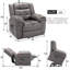 Garit Faux Leather Heated Massage Chair-2066835787