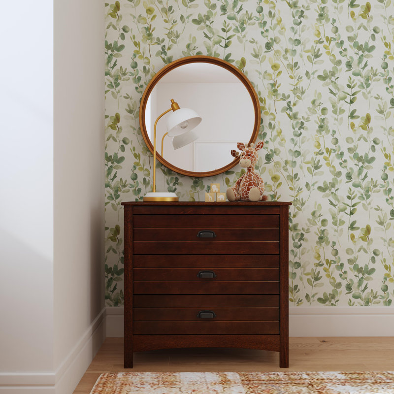 Nolan 3 Drawer Dresser, Espresso