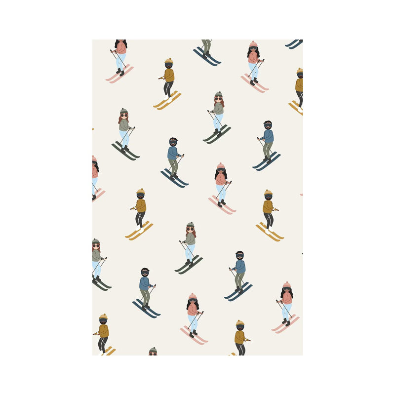 Ski Day by - Toile tendue, H 26 po x l 18 po x 1,5 po