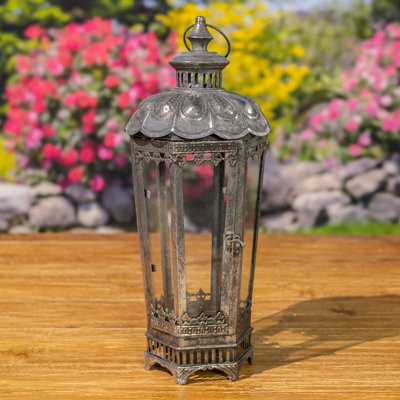 59in. Tall Davitiani Embellished Iron/Glass Terrarium
