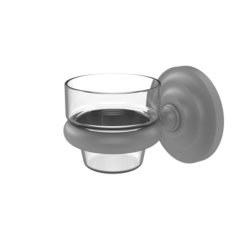 Nuri 4'' H Brass Wall Wall Sconce, Matte Gray