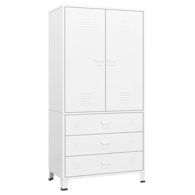Armoire garde-robe pour garde-robe, Blanc