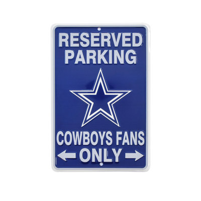 Dallas Cowboys Fans Parking Only Metal Sign Game Room Man Cave Garage Wall Decor Dallas Cowboys Fans Parking Only Metal Sign Game Room Man Cave Garage Wall Decor