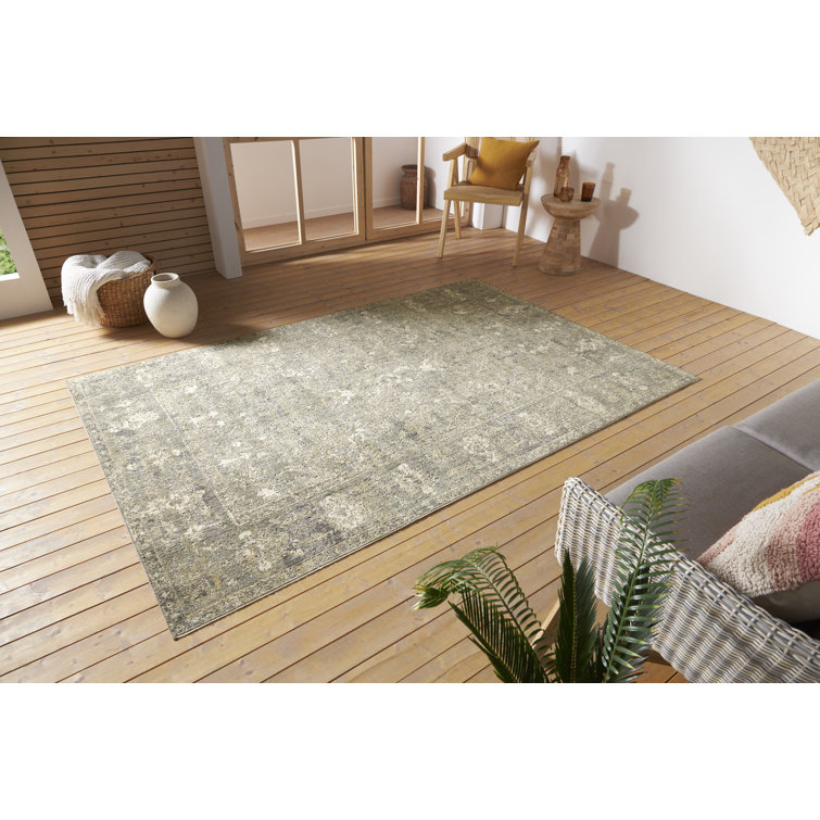 Luxor Black/Cream Indoor/Outdoor Rug