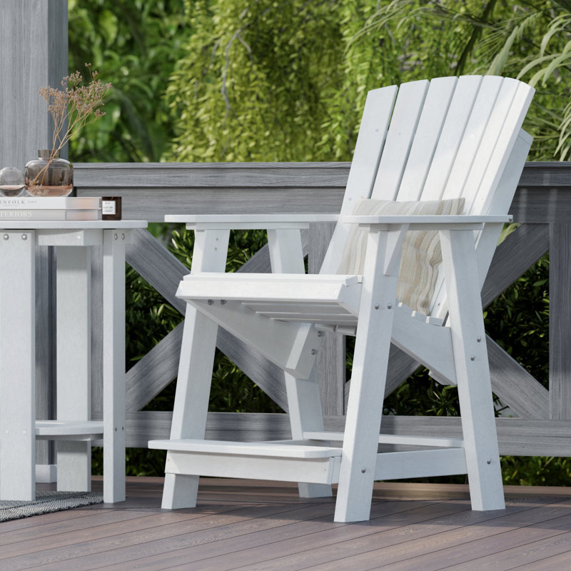 Chaise haute Adirondack Heritage, Blanc