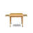 3 Piece Dining Room Table Set Contains a Rectangle Dining Table with Dropleaf and 2 Autumn Green Faux Leather Upholstered Chairs, Oak-1260608535-1274180110-1260608532