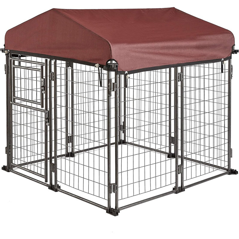 Haven Expandable Kennel, Black, Medium