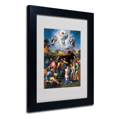 « the transfiguration 1519-20 », reproduction sur toile encadrée