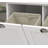 Wood Cabinet Laundry Hamper with Handles