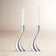 Cobra Stainless Steel Candlestick-46556767-46556768