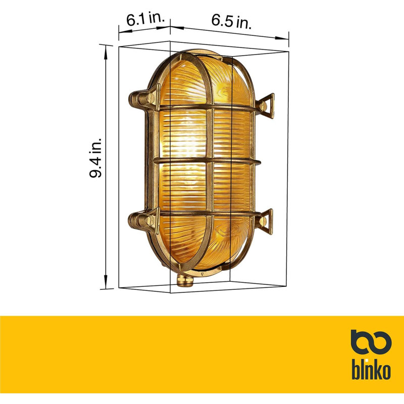 Applique murale nautique en laiton à cloison, applique murale rétro rétro, luminaires industriels, lumière décorative moderne Mid-Century, étanche IP 65 de précision, déco intérieure intérieure, abat-jour seulement