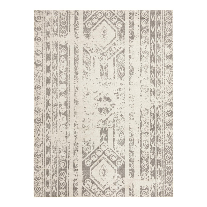 Geometric Indoor Rug, Rectangle 9' x 12'