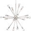 Lustre sphérique spoutnik 16 lumières Natchitoches-758048514