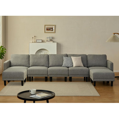 Kacyn Upholstered 128.6 " Sleeper Sofa