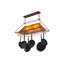 Mission Prime Handcrafted Hanging Pot Rack