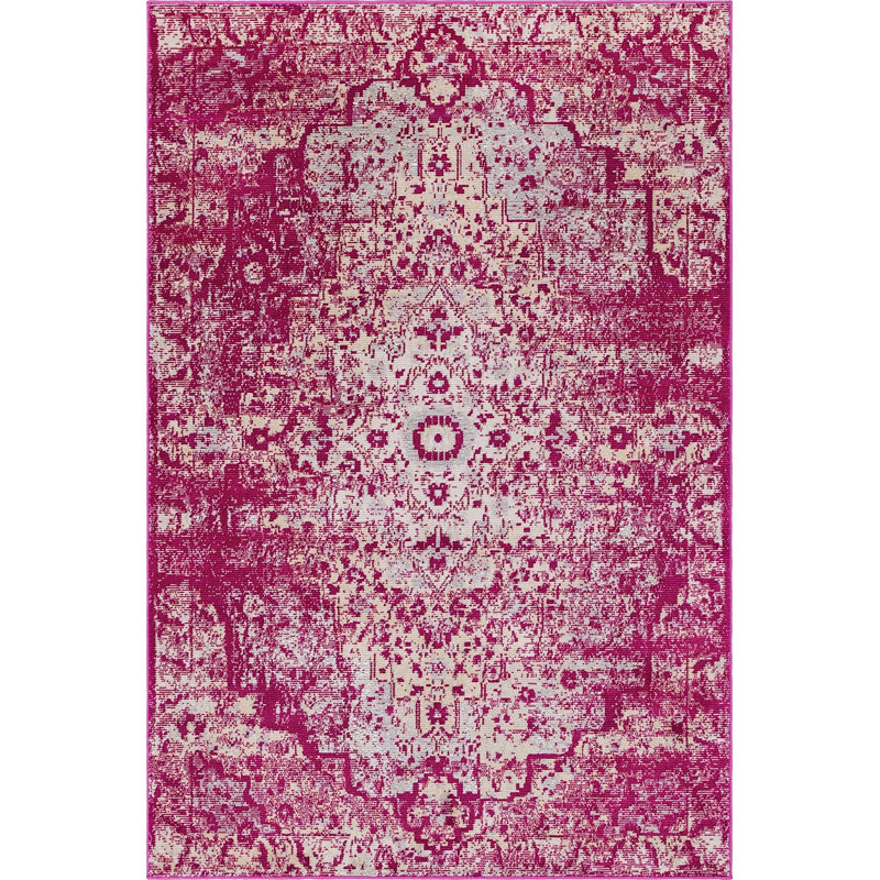 Enderson Ikat Indoor Rug, Rectangle 5' x 8'
