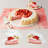 100 Pieces Cake Slice Plastic Containers, 5 Inches Hinged Lid Cheese cake Container