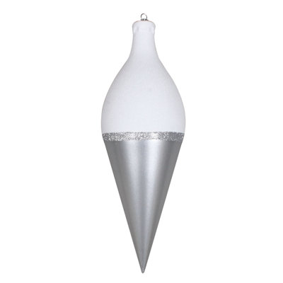 Ornement goutte en forme de fleuron