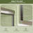 50-54 in. W x 72 in. H Semi-Frameless Double Sliding Shower Door with 1/4 in. Tempered Clear Glass-114500394
