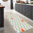 Transitional Floral Printed Non-Woven Soft Rug with Muted Tones for Living Room Bedroom and Office Decor-114334077