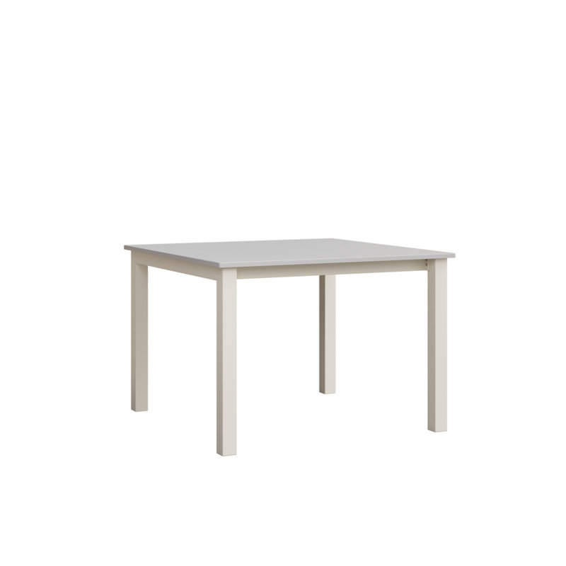 Berkley Outdoor Square Dining Table, Matte White