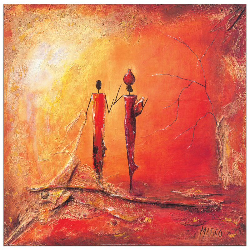 Marso - No Frame Painting on Wood, 70cm H x 70cm W x 1.8cm D